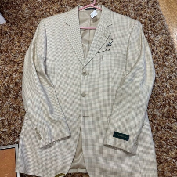 Daniel Gray, Men’s, Dress Blayse Jacket Silk, Beige, Sz 42 L, Redfish Jacket.! - Picture 4 of 11